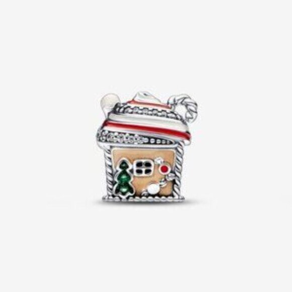 Authentic Pandora Festive Gingerbread House Charm - Picture 2 of 5